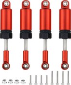Resim Vkemall C14-c24 İçin Alüminyum Amortisör + Tutucu Seti, Kırmızı, 4 Adet, 11mm Çap, 65mm Uzunluk 