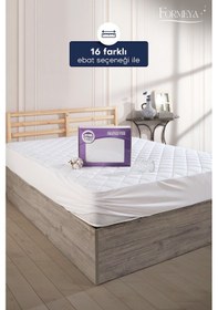 Resim Formeya Kapitone Fitted Su Geçirmez Pamuk Yatak Koruyucu Alez 10 Ebat 