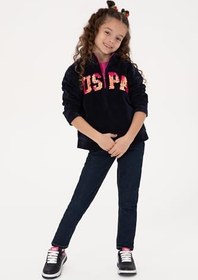 Resim U.S. Polo Assn. Kız Çocuk Lacivert Sweatshirt 50318062-VR033 