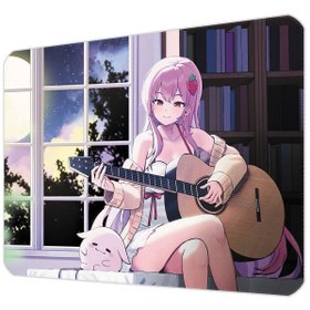 Resim İlyuka 40x30cm Gaming Oyuncu Mousepad Anime Guitar Girl Mp254030 