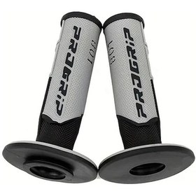 Resim Hightower Gri Grey 7/8" 22-24mm Motosiklet Gidon Kaplaması - Kaymaz Dayanıklı 