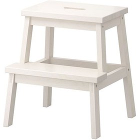 Resim IKEA Bekvam Basamaklı Mutfak Tabure Merdiven Beyaz - Kargo Bedava 