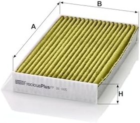 Resim Mann Filter Kabin Filtresi FP 26 005 (Renault) 