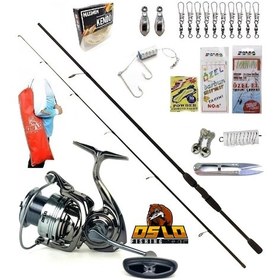 Resim Next 4000 270cm 20-40gr Remixon Double Black Kıyı Spin Olta Takımı Seti 
