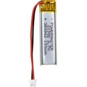 Resim 3.7 Volt 130 Mah Lityum Polimer Pil (5057) 
