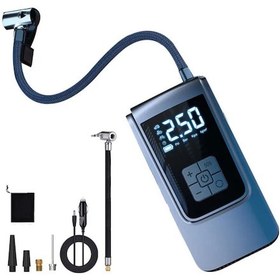 Resim Polham 6000mah Şarjlı 150psi Ultra Hızlı Lastik Şişirme Hava Kompresörü,araç, Motosiklet, Bisiklet Pompası 