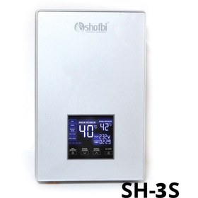 Resim shofbi Akıllı Dijital Sıcaklık Ayarlı Şofben Sh-3s Gümüş Klasik 