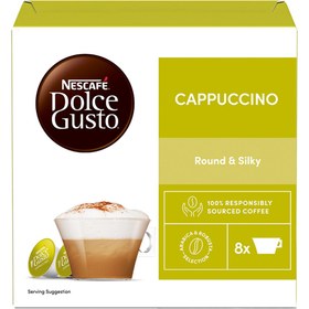 Resim Nescafe Dolce Gusto Cappuccino Kapsül Kahve 16 Adet X 3 Kutu 