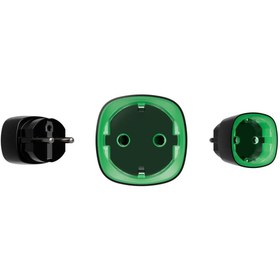 Resim Ajax Socket EU (type F) Jeweller Güç Tüketimi İzleme Özelliğine Sahip Akıllı Priz Siyah 