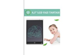 Resim Feyza Design 8.5 Inç Dijital LCD Yazı ve Çizim Tahtası, Eğitim ve Not Alma Tableti 
