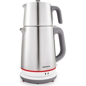 Resim Beyaz Inox Çay Makinesi, Pratik ve Şık Tasarım 