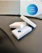 Resim euroist Sihirli Sünger, Sihirli Temizlik Süngeri (3 ADET) - 10x6x2 Cm 