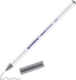 Resim Edding 4600 1.0mm Tekstil Kumaş Kalemi Gri / 012 