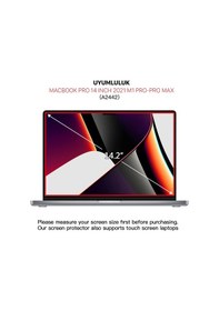 Resim Apple Uyumlu MacBook Pro 2021 M1 Çip 14" A2442 Ekran Koruyucu Film 