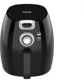 Resim Sem Aircook Yağsız Kızartma Sıcak Hava Fritöz - Airfryer SC300 