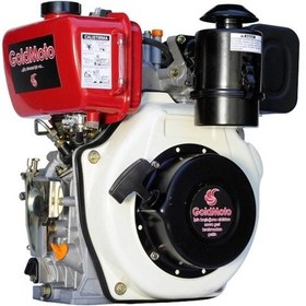 Resim Goldmoto GM178FE-C 7 Hp Marşlı Krank Mili Kamalı Dizel Motor 