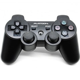 Resim Pl-2874 Ps3 Double Shock Kablosuz Joystick Oyun Kolu Gamepad 