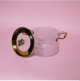 Resim Bellisima Cam Tencere 4,5 Lt Şeffaf 