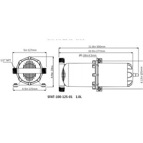 Resim Seaflo Basınç Tankı 1 Litre 