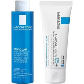 Resim La Roche Posay Cicaplast Baume B5 Yatıştırıcı ve Onarıcı Bakım Kremi 40 ML + Effaclar Gözenek Sıkılaştırıcı Tonik 200 ML 