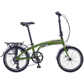 Resim Salcano Slcn300 L 20 V Katlanır Bisiklet (Mat Siyah Sarı) 