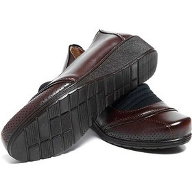 Resim Bestello Bağcıksız Poli Comfort 018-c124 Kadın Ayakkabı Kahve 