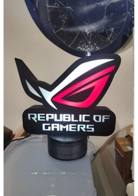 Resim Gamer Dekoratif Aydınlatma Led Gece Lambası Çok Renkli 