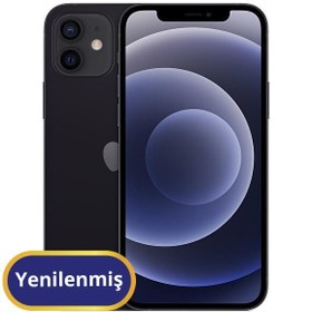 Resim Apple iPhone 12 Yenilenmiş TR Garanti | 128 GB Siyah 