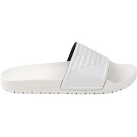Resim Emporio Armani XVPS04-XN747-00001 Erkek Terlik Beyaz 