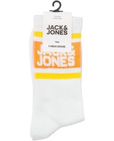 Resim Jack & Jones Jack&jones Jaclogo Strıpe Tennıs Sock 12250750 Turuncu 001 
