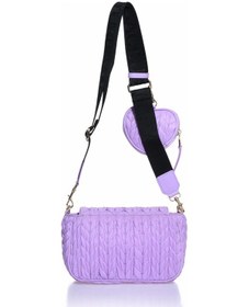 Resim Versace Jeans Couture 74va4bo5-zs584-302 Lila Kadın Omuz Çantası Lila 
