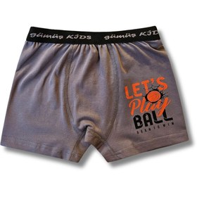 Resim Perakids %95 Pamuklu Erkek Çocuk Boxer Külot İç Çamaşır 6lı Set 