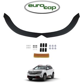 Resim Eurocap Cappafe Citroen C5 Aircross Ön Kaput Koruyucu 4Mm Abs 20 