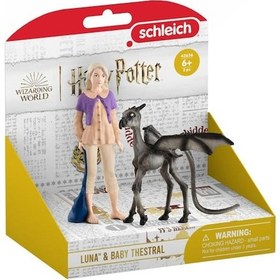 Resim Schleich Harry Potter Büyücülük Dünyası Mini Figür Luna Ve Baby Thestral 42636 