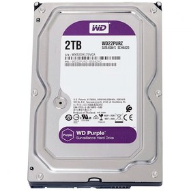 Resim WD PURPLE 2TB 5400RPM 256MB SATA3 6Gbit/sn W 22PURZ 7/24 HDD 
