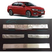 Resim Fiat Egea Kapı Eşiği Kromu Nikelajı 