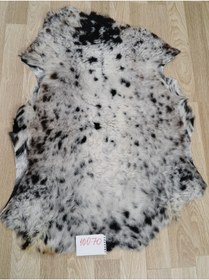 Resim hoaryage Doğal işlenmemiş hiç kırpılmamış Doğal Koyun Postu , Halı, Nadir kalınlıkta oldukça etli 