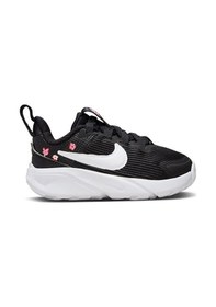 Resim Nike Bebek Günlük Ayakkabı Star Runner 4 Nn Se Td Fj8078-001 Siyah Dar Kalıp 1 Beden Büyük Alınız Siyah 