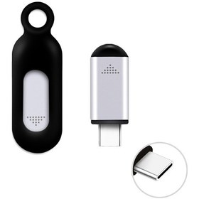 Resim Wezone Android Telefon Uyumlu Tip-c Kablosuz Kumanda, 10m Mesafede Tv Klima Fan Kontrol, Plug & Play, Gümüş 