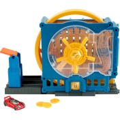 Resim Hot Wheels Tekerlekli Yarış Dünyası Oyun Seti - Bankadan Kaçış Heyecanı GBF96 