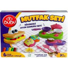 Resim Bu-bu Oyun Hamuru Seti Mutfak Bubu-oh0015 