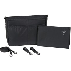 Resim Lassig Mix Multi Bag Bebek Arabası Organizer Çanta Black 
