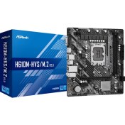 Resim Asrock H610M Hvs/m2 Soket 1700 Ddr4 3200MHZ Pcı-E 4.0, Usb3.2 HDMI VGA Matx Anakart (ASRH610M-HVS) 
