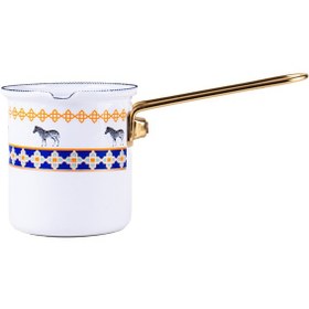 Resim Jaolu Emaye Cezve 