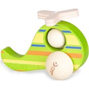 Resim Classic World Ahşap Helikopter Çıngırak 