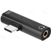 Resim Type C To 3.5Mm Stereo Kulaklık Şarj Çevirici 4490P Dönüştürücü A 