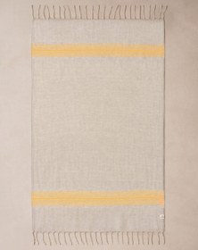 Resim Keten Peştemal Sarı, Taşıma Çantalı 