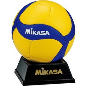 Resim Mikasa V1.5W Sentetik Deri Mini Voleybol Topu Sarı - Yeşil 