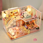 Resim Kitap Köşesi Kiti, DIY Mini Bebek Evi Kitap Köşesi Kiti - Çiçek Çiçek Çiçek Modern Loft, 3D Bulmaca, Hatıra Hediyesi, Sevgililer Günü, Noel, Cadılar Bayramı, Şükran Günü ve Doğum Günü Hediyeleri için Uygun 