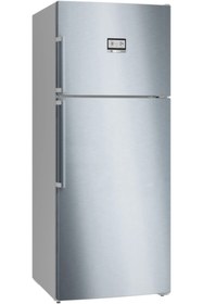 Resim Bosch 6 Üstten Donduruculu Buzdolabı 186 x 75 cm Kolay temizlenebilir Inox KDN76HID1N 